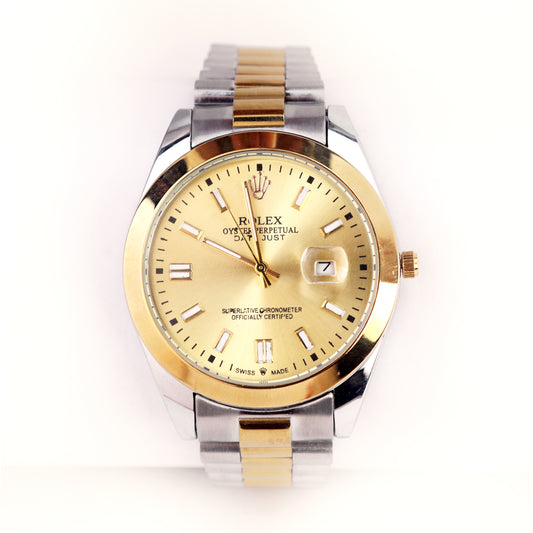 Rolex Oyster – Iconic Gold & Silver Luxury Watch