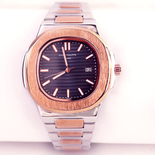 Patek Philippe Nautilus – Rose Gold & Steel Luxury Timepiece