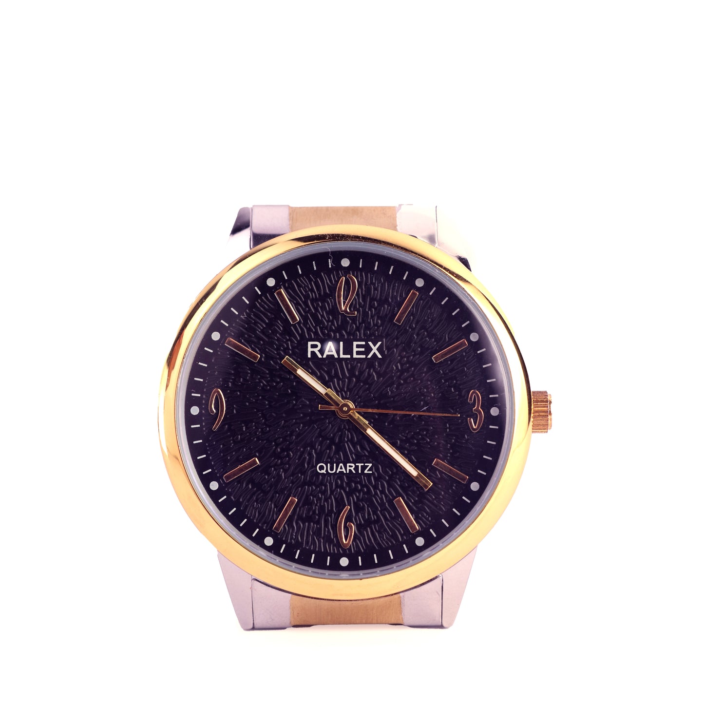 RALEX Quartz Two-Tone Wristwatch – Elegant Gold & Silver Design
